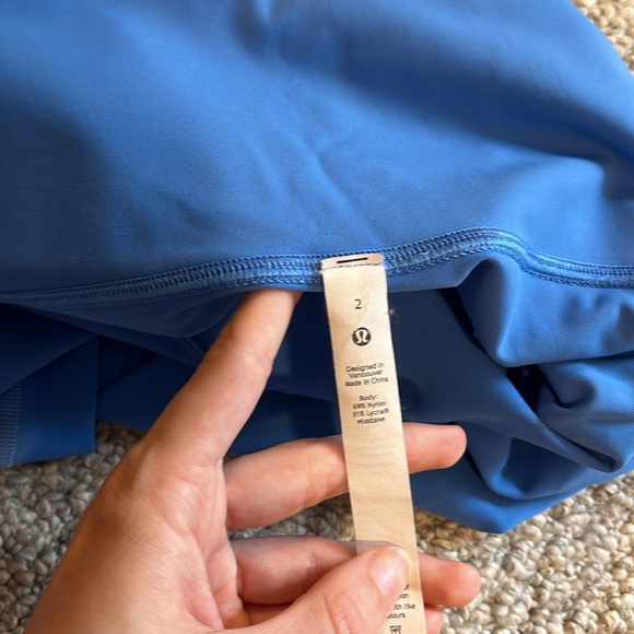Lululemon Wunder Train Light Blue Leggings - Picture 6 of 6